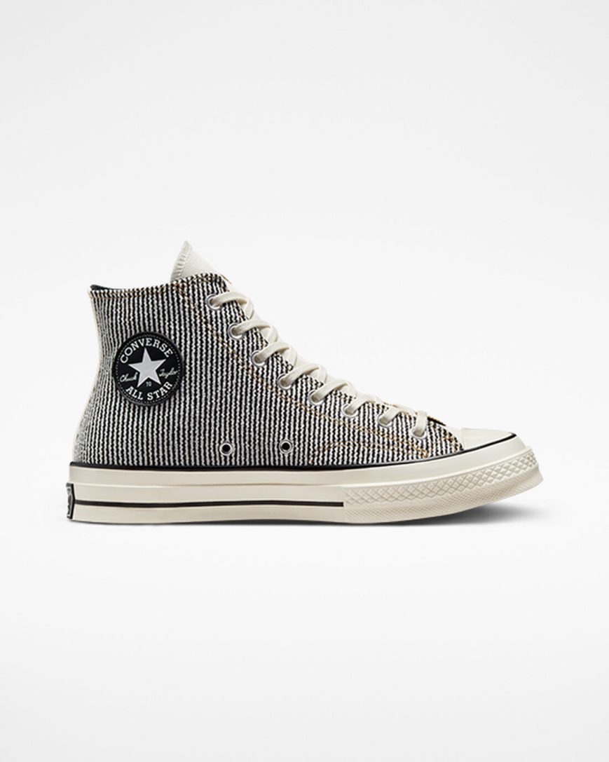 Tenisky Vysoke Converse Chuck 70 Textured Tri-Panel Damske Oranžové Čierne | SK 11YJZX1